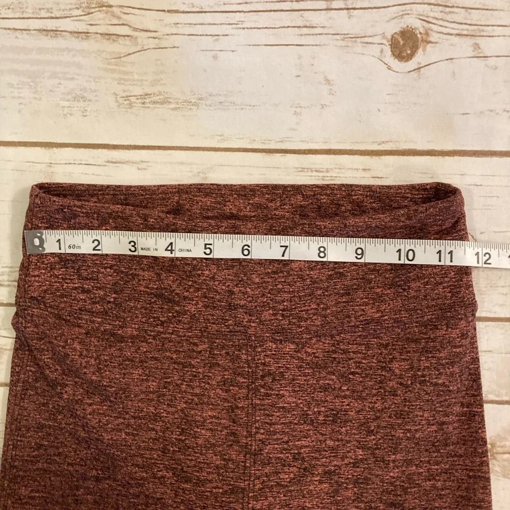 Free People Movement Space Dye Berry Halo Cutout Yoga Leggings XS